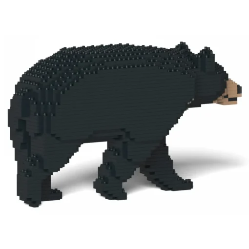 Jekca Games-- Formosan Black Bear 01S - Lego - Sculpture - Construction - 4D - Brick Animals - Toys - Avvenice