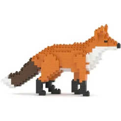 Jekca Games-- Fox 01 - Big - Lego - Sculpture - Construction - 4D - Brick Animals - Toys - Avvenice