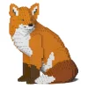 Jekca Games-- Fox 02S - Lego - Sculpture - Construction - 4D - Brick Animals - Toys - Avvenice
