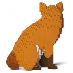 Jekca Games-- Fox 02S - Lego - Sculpture - Construction - 4D - Brick Animals - Toys - Avvenice