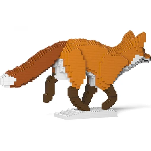 Jekca Games-- Fox 05S - Lego - Sculpture - Construction - 4D - Brick Animals - Toys - Avvenice