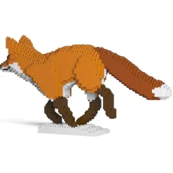 Jekca Games-- Fox 05S - Lego - Sculpture - Construction - 4D - Brick Animals - Toys - Avvenice