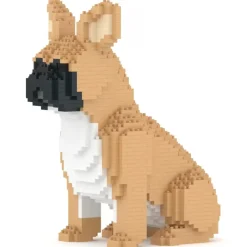 Jekca Games-- French Bulldog 04-M01 - Big - Lego - Sculpture - Construction - 4D - Brick Animals - Toys - Avvenice