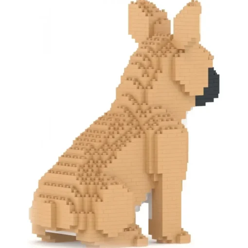 Jekca Games-- French Bulldog 04-M01 - Big - Lego - Sculpture - Construction - 4D - Brick Animals - Toys - Avvenice