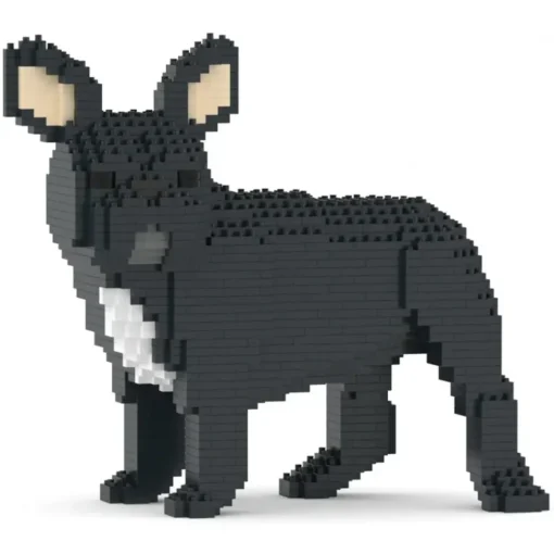 Jekca Games-- French Bulldog 03-M03 - Big - Lego - Sculpture - Construction - 4D - Brick Animals - Toys - Avvenice