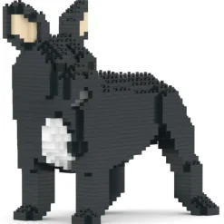 Jekca Games-- French Bulldog 03-M03 - Big - Lego - Sculpture - Construction - 4D - Brick Animals - Toys - Avvenice