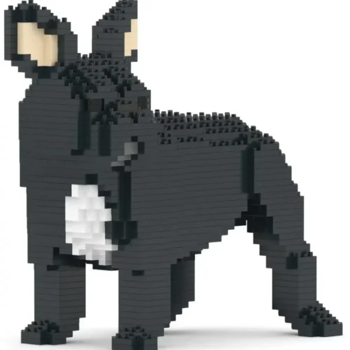 Jekca Games-- French Bulldog 03-M03 - Big - Lego - Sculpture - Construction - 4D - Brick Animals - Toys - Avvenice