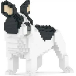 Jekca Games-- French Bulldog 03-M04 - Big - Lego - Sculpture - Construction - 4D - Brick Animals - Toys - Avvenice