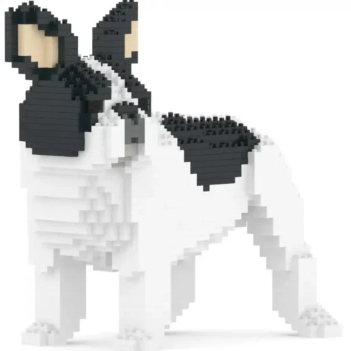 Jekca Games-- French Bulldog 03-M04 - Big - Lego - Sculpture - Construction - 4D - Brick Animals - Toys - Avvenice