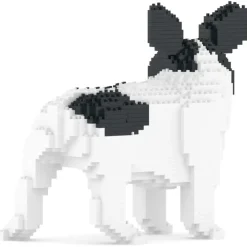 Jekca Games-- French Bulldog 03-M04 - Big - Lego - Sculpture - Construction - 4D - Brick Animals - Toys - Avvenice