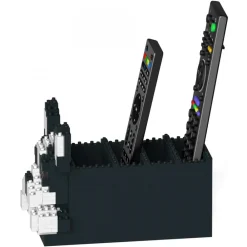 Jekca Games-- French Bulldog Remote Control Rack 01S - Lego - Sculpture - Construction - 4D - Brick Animals - Toys - Avvenice
