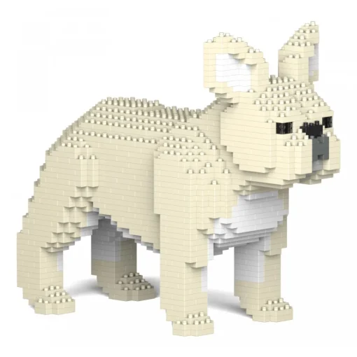 Jekca Games-- French Bulldog 02S-M02 - Lego - Sculpture - Construction - 4D - Brick Animals - Toys - Avvenice