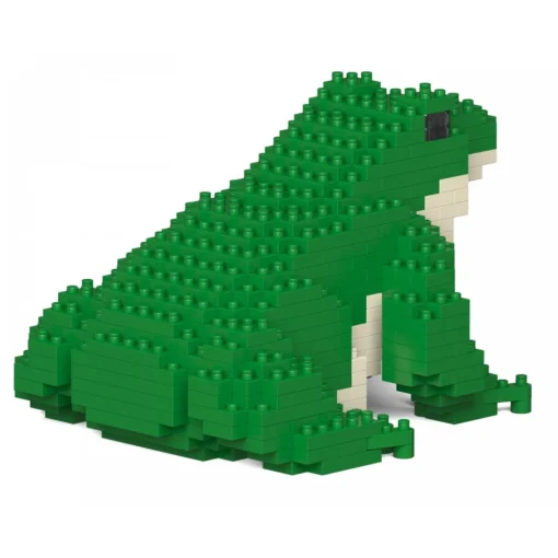 Jekca Games-- Frog 01S-M01 - Lego - Sculpture - Construction - 4D - Brick Animals - Toys - Avvenice