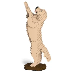 Jekca Games-- Golden Retriever 04S-M03 - Lego - Sculpture - Construction - 4D - Brick Animals - Toys - Avvenice