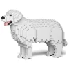 Jekca Games-- Golden Retriever 01S-M02 - Lego - Sculpture - Construction - 4D - Brick Animals - Toys - Avvenice