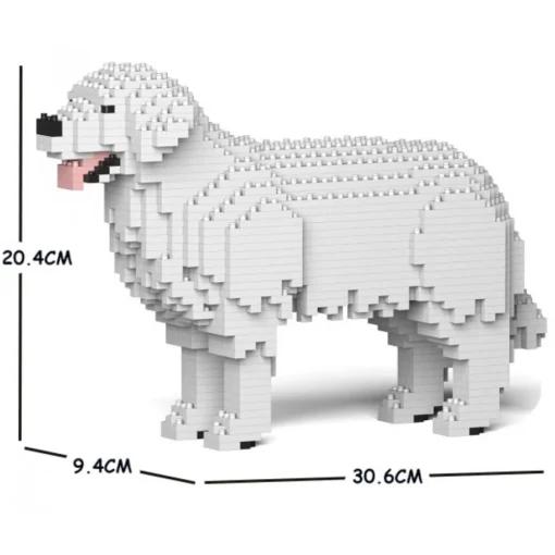 Jekca Games-- Golden Retriever 01S-M02 - Lego - Sculpture - Construction - 4D - Brick Animals - Toys - Avvenice