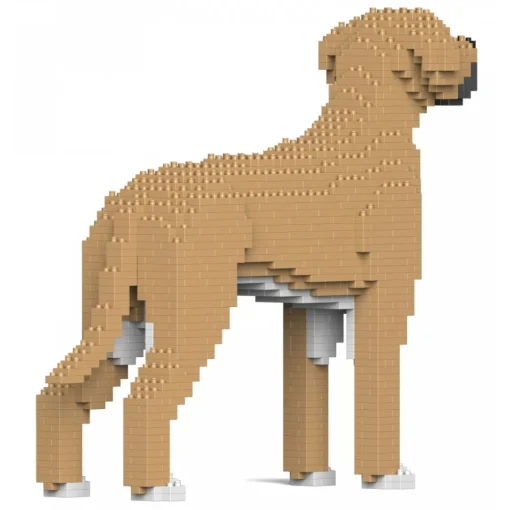 Jekca Games-- Great Dane 01S-M01 - Lego - Sculpture - Construction - 4D - Brick Animals - Toys - Avvenice