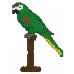 Jekca Games-- Hahn’s Macaw 01S - Lego - Sculpture - Construction - 4D - Brick Animals - Toys - Avvenice