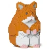 Jekca Games-- Hamster 01-M03 - Big - Lego - Sculpture - Construction - 4D - Brick Animals - Toys - Avvenice