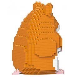 Jekca Games-- Hamster 01-M03 - Big - Lego - Sculpture - Construction - 4D - Brick Animals - Toys - Avvenice