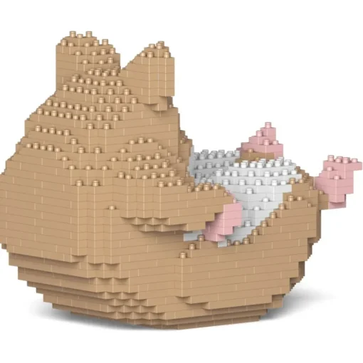 Jekca Games-- Hamster 04-M01 - Big - Lego - Sculpture - Construction - 4D - Brick Animals - Toys - Avvenice
