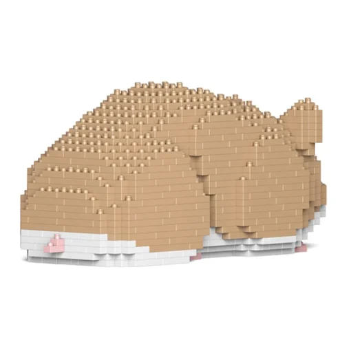 Jekca Games-- Hamster 02S-M01 - Lego - Sculpture - Construction - 4D - Brick Animals - Toys - Avvenice