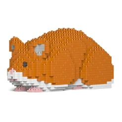 Jekca Games-- Hamster 02S-M03 - Lego - Sculpture - Construction - 4D - Brick Animals - Toys - Avvenice