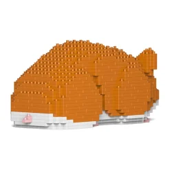 Jekca Games-- Hamster 02S-M03 - Lego - Sculpture - Construction - 4D - Brick Animals - Toys - Avvenice