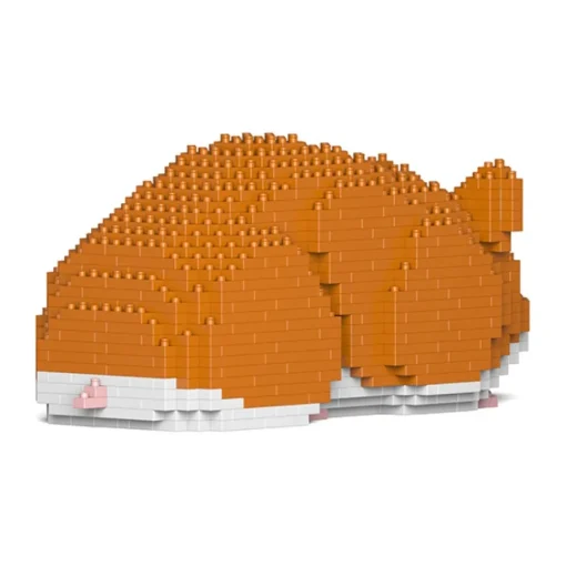 Jekca Games-- Hamster 02S-M03 - Lego - Sculpture - Construction - 4D - Brick Animals - Toys - Avvenice