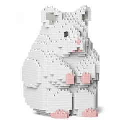 Jekca Games-- Hamster 01S-M04 - Lego - Sculpture - Construction - 4D - Brick Animals - Toys - Avvenice