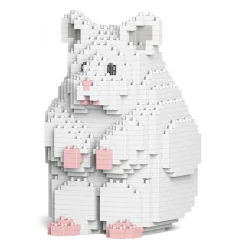 Jekca Games-- Hamster 01S-M04 - Lego - Sculpture - Construction - 4D - Brick Animals - Toys - Avvenice