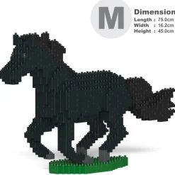 Jekca Games-- Horse 01-M03 - Big - Lego - Sculpture - Construction - 4D - Brick Animals - Toys - Avvenice