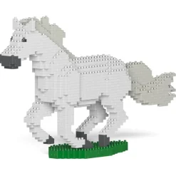 Jekca Games-- Horse 01-M02 - Big - Lego - Sculpture - Construction - 4D - Brick Animals - Toys - Avvenice