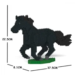 Jekca Games-- Horse 01S-M03 - Lego - Sculpture - Construction - 4D - Brick Animals - Toys - Avvenice