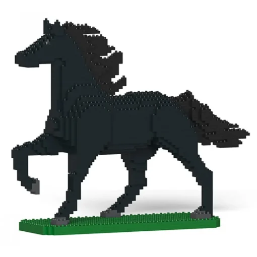Jekca Games-- Horse 04S-M03 - Lego - Sculpture - Construction - 4D - Brick Animals - Toys - Avvenice