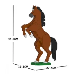 Jekca Games-- Horse 03S-M01 - Lego - Sculpture - Construction - 4D - Brick Animals - Toys - Avvenice
