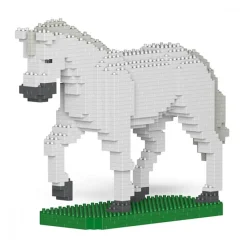 Jekca Games-- Horse 02S-M02 - Lego - Sculpture - Construction - 4D - Brick Animals - Toys - Avvenice