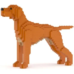 Jekca Games-- Hungarian Vizsla 01 - Big - Lego - Sculpture - Construction - 4D - Brick Animals - Toys - Avvenice