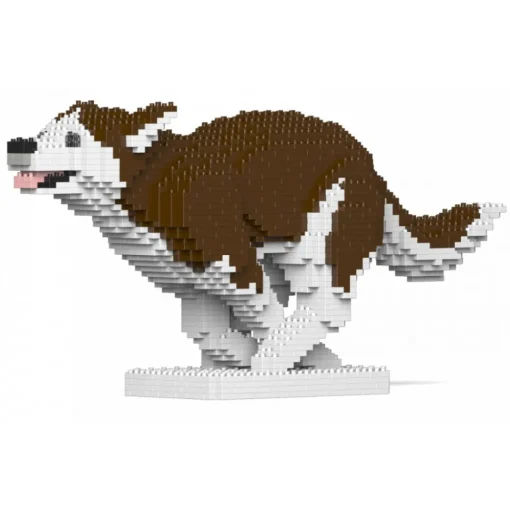 Jekca Games-- Husky 4-in-1 Pack 01S-M03 - Lego - Sculpture - Construction - 4D - Brick Animals - Toys - Avvenice