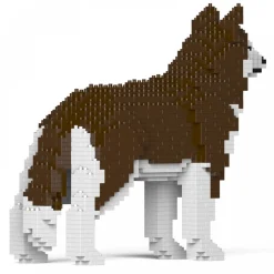 Jekca Games-- Husky 01S-M03 - Lego - Sculpture - Construction - 4D - Brick Animals - Toys - Avvenice