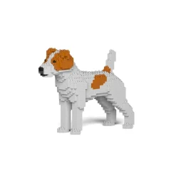 Jekca Games-- Jack Russell Terrier - Dog - 01S-M01 - Lego - Sculpture - Construction - 4D - Brick Animals - Toys - Avvenice