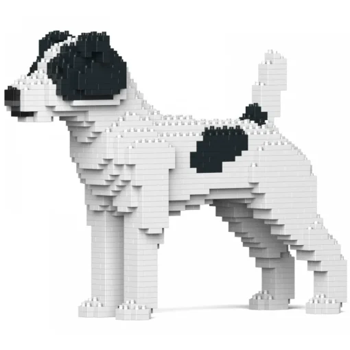 Jekca Games-- Jack Russell Terrier 01S-M02 - Lego - Sculpture - Construction - 4D - Brick Animals - Toys - Avvenice