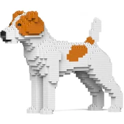 Jekca Games-- Jack Russell Terrier 01-M01 - Big - Lego - Sculpture - Construction - 4D - Brick Animals - Toys - Avvenice