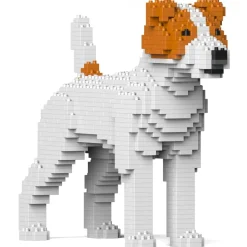 Jekca Games-- Jack Russell Terrier 01-M01 - Big - Lego - Sculpture - Construction - 4D - Brick Animals - Toys - Avvenice