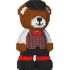 Jekca Games-- Bear (Welsh) 01 - Lego - Sculpture - Construction - 4D - Brick Animals - Toys - Avvenice