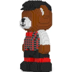 Jekca Games-- Bear (Welsh) 01 - Lego - Sculpture - Construction - 4D - Brick Animals - Toys - Avvenice