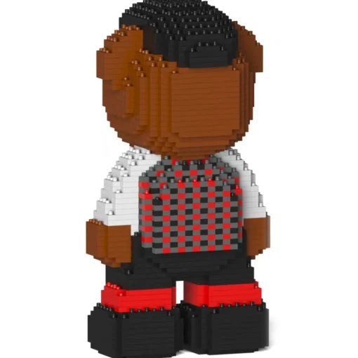 Jekca Games-- Bear (Welsh) 01 - Lego - Sculpture - Construction - 4D - Brick Animals - Toys - Avvenice