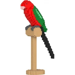Jekca Games-- King Parrot 01S - Lego - Sculpture - Construction - 4D - Brick Animals - Toys - Avvenice