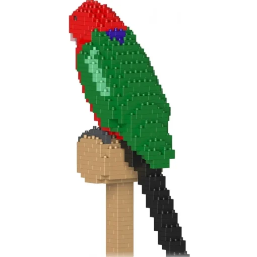 Jekca Games-- King Parrot 01S - Lego - Sculpture - Construction - 4D - Brick Animals - Toys - Avvenice