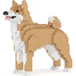 Jekca Games-- Korean Jindo 01 - Lego - Sculpture - Construction - 4D - Brick Animals - Toys - Avvenice